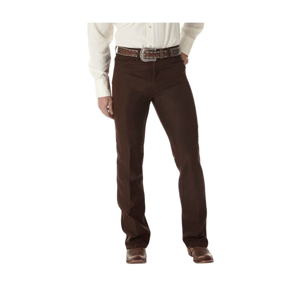 Wrangler Men's Wrancher® Brown Dress Jeans Size 36 x 31
